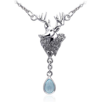 Deer Sterling Silver Necklaces TNC069 - Jewelry